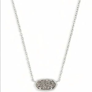 Kendra Scott Elisa Silver Pendant Necklace